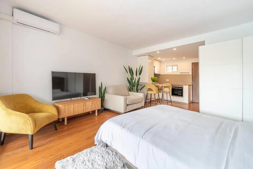 Elegant Studio With Balcony, Pool & Parking 马尔韦利亚 西班牙